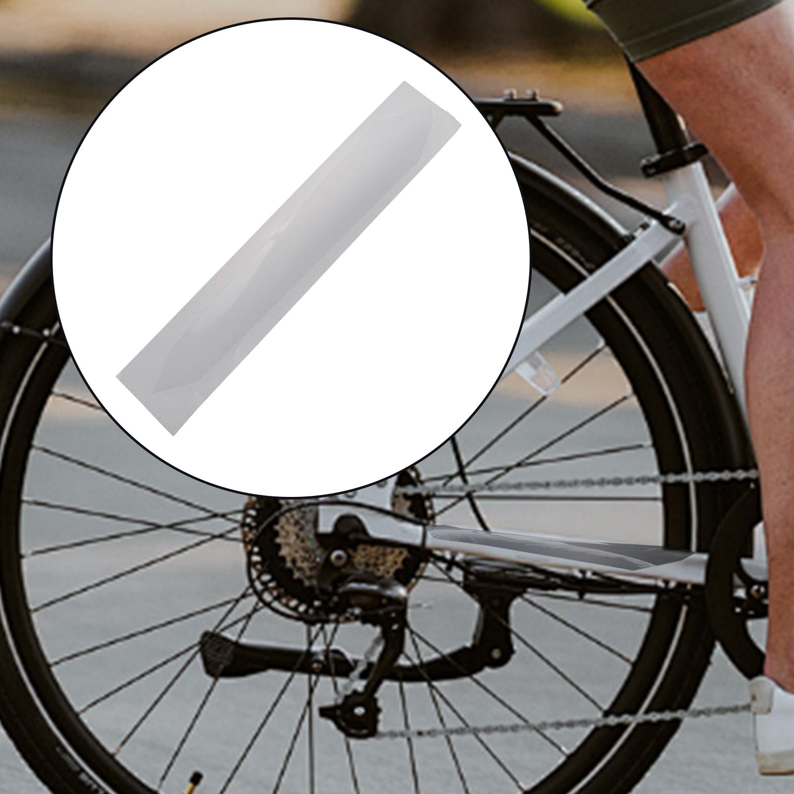 Door Chain Guard - Bicycle Chain Protection Stickers Transparent Bicycle