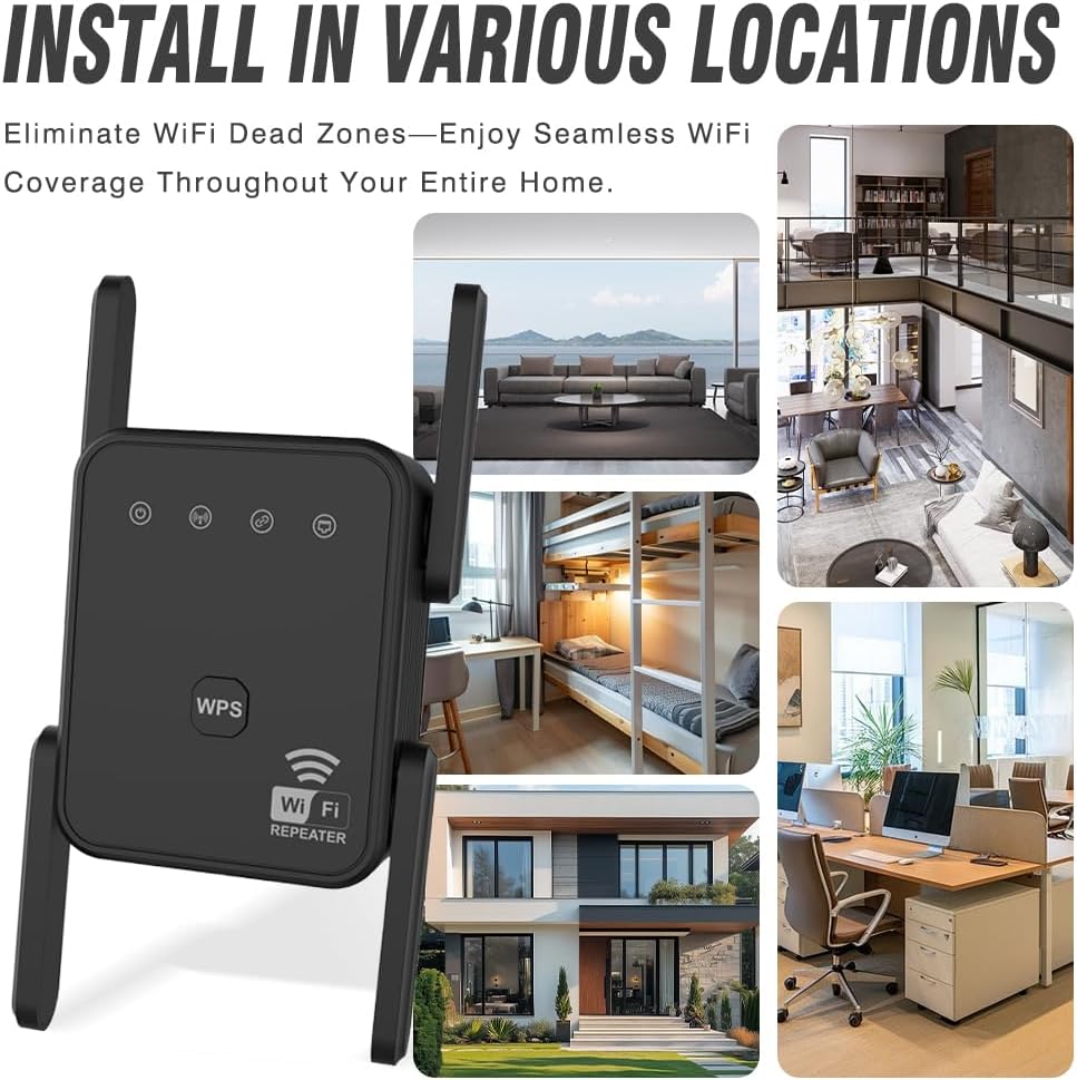 2026 New WiFi Repeater 300Mbps - Home Security Bundle review and price
