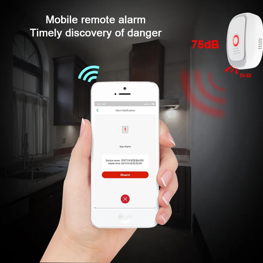 HEIMAN Zigbee Tuya Combustible - Home Security With Alarm review and price