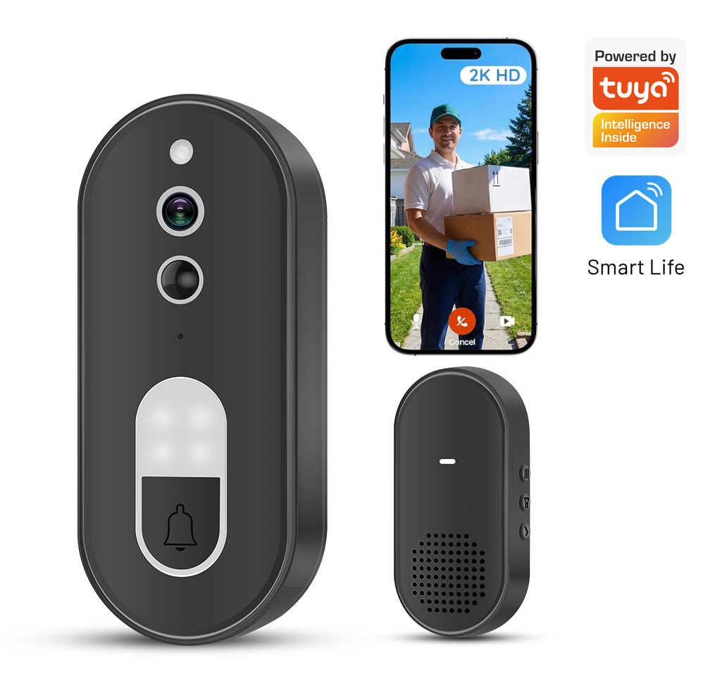 Tuya 1080P HD Wireless WiFi Vi - Home Security Doorbell Camera review and price