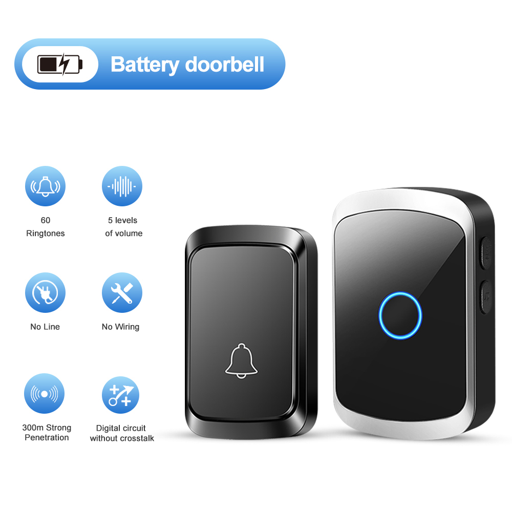 Smart Wireless Doorbell Door C - Home Security Bell review and price