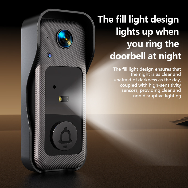 Smart Video Doorbell Camera, W - Home Security Doorbell Camera review and price