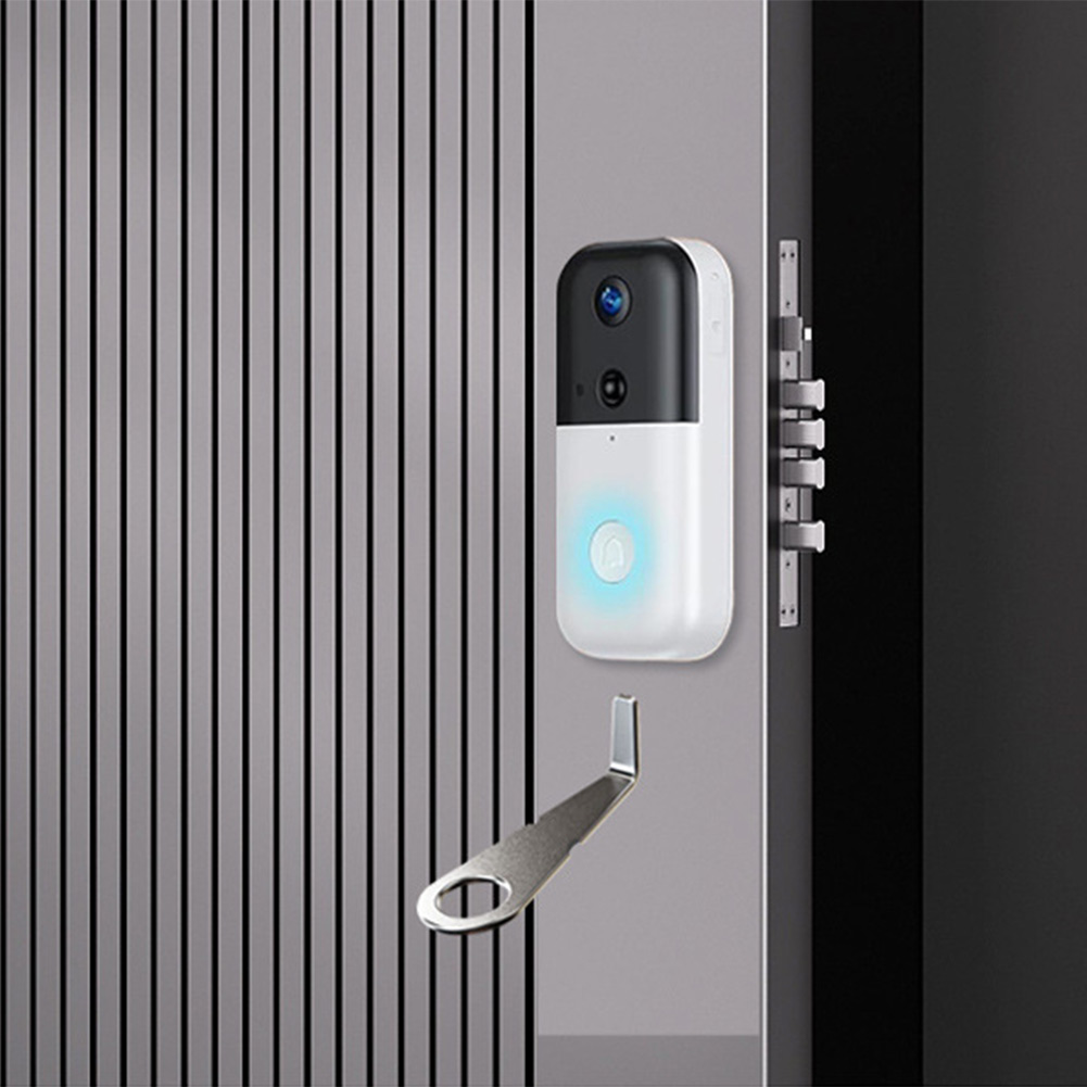 Silver Video Doorbell Key For  - Home Security Doorbell Camera review and price