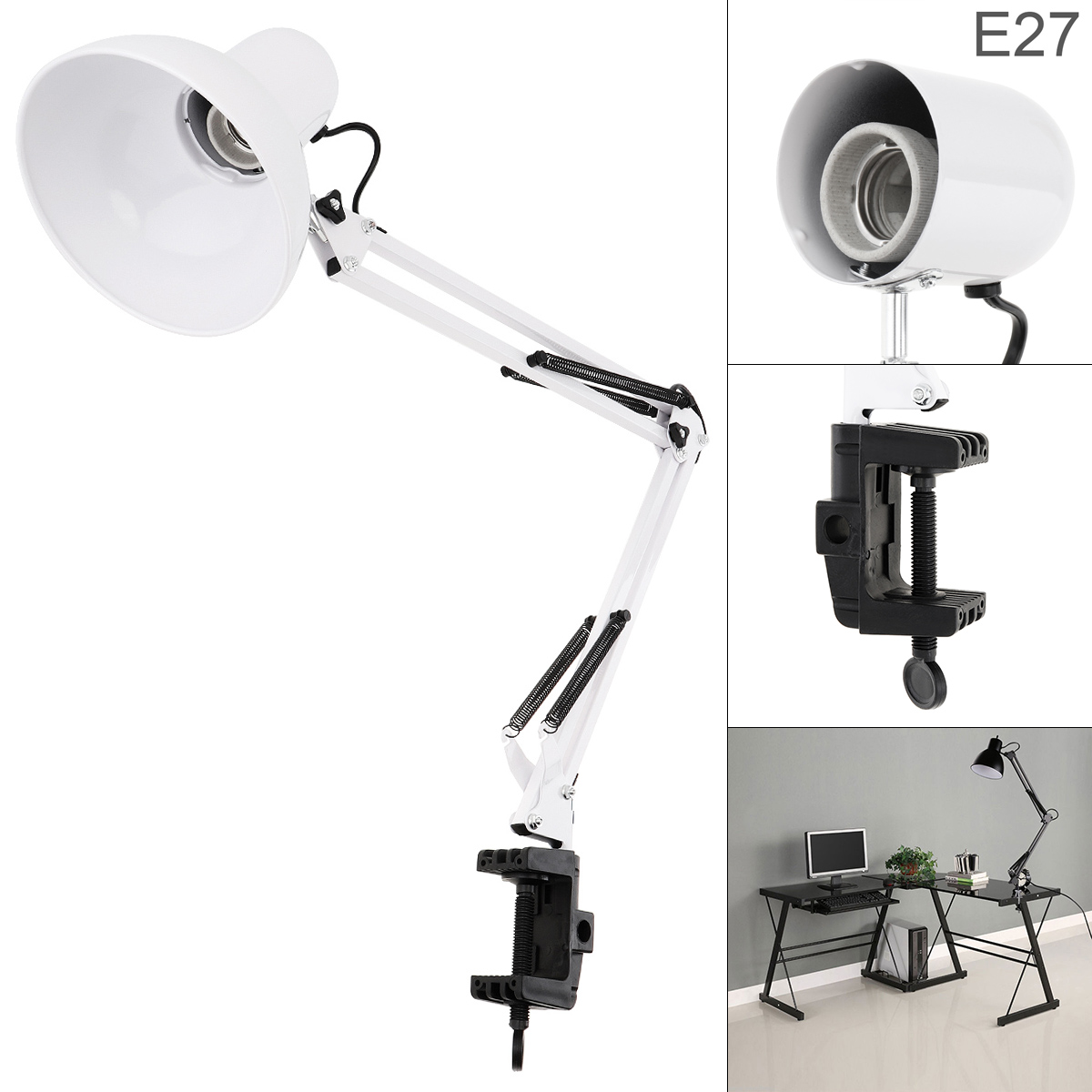 Swing Arm Desk Eye Protection  - Home Security Beams review and price