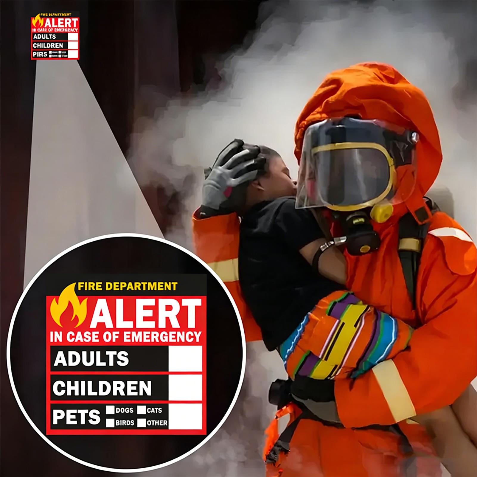 Fire Pet Alert Sticker Rain-Pr - Home Security Department review and price