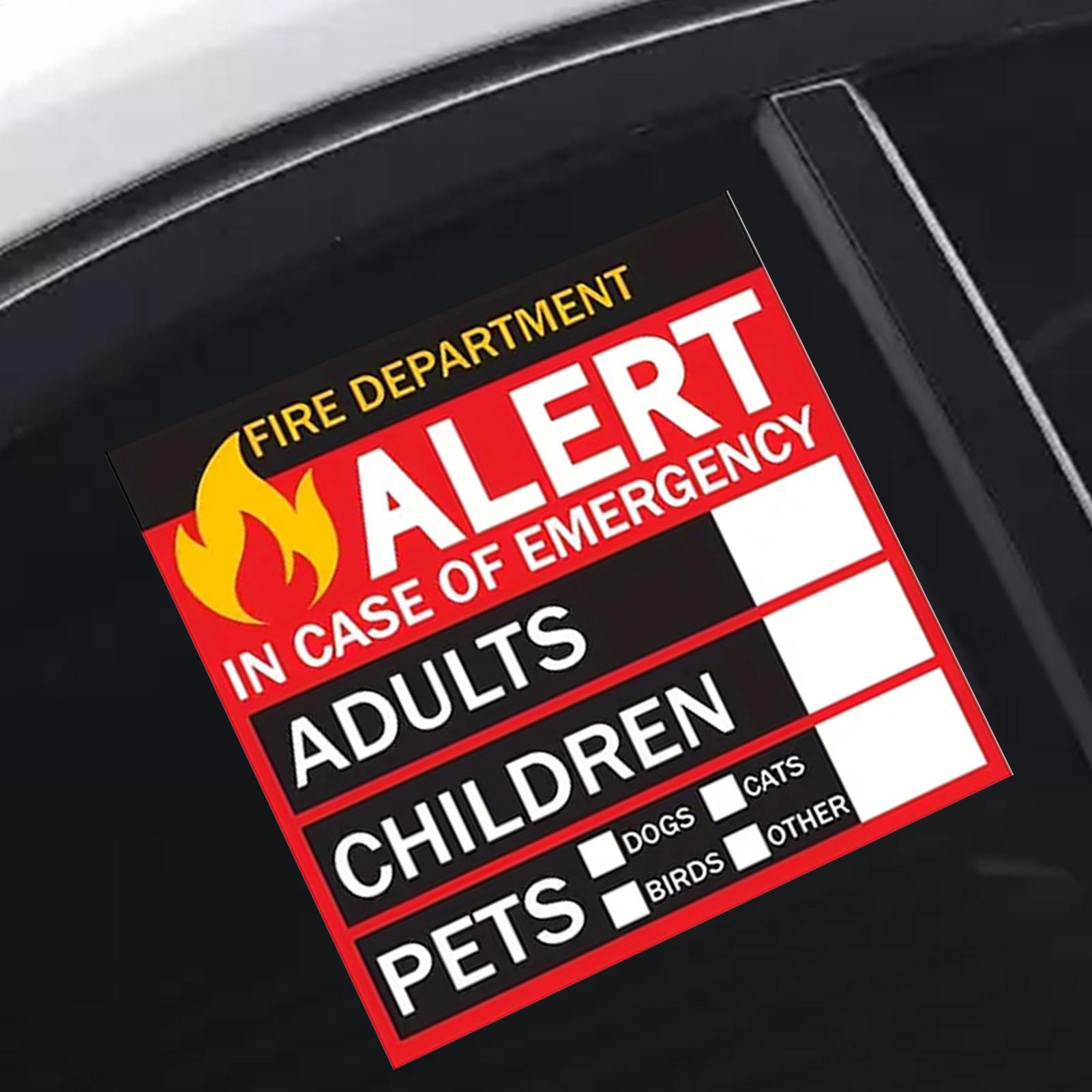 Fire Pet Alert Sticker Rain-Pr - Home Security Department review and price