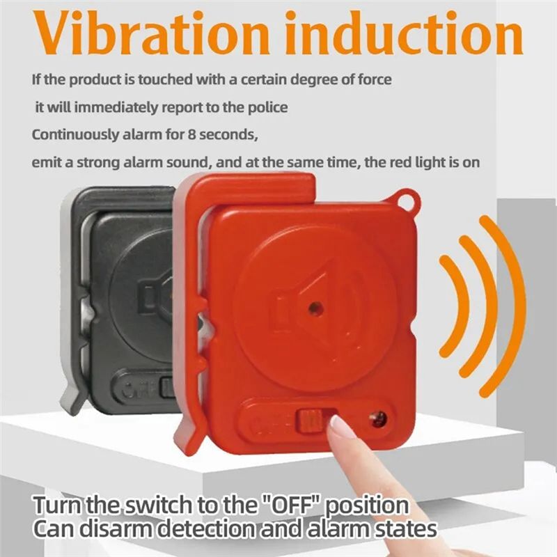 FULL-Vibration Alarm Sensors 1 - Home Security With Alarm review and price
