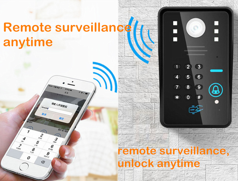 IP wifi video doorbell camera  - Home Security Doorbell Camera review and price