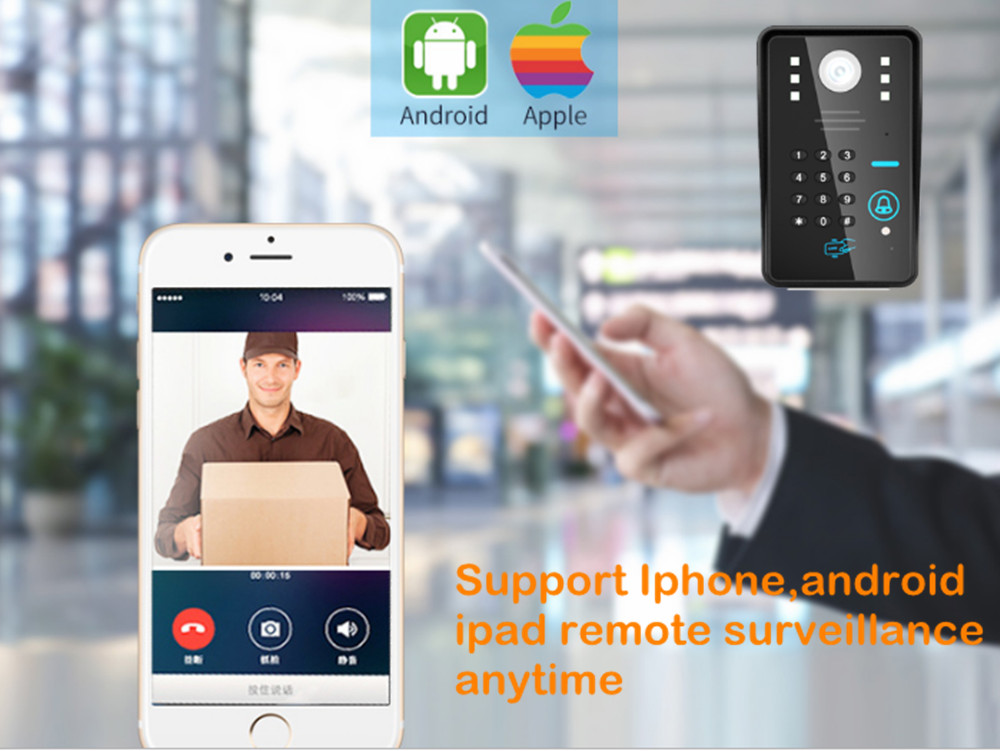 IP wifi video doorbell camera  - Home Security Doorbell Camera review and price
