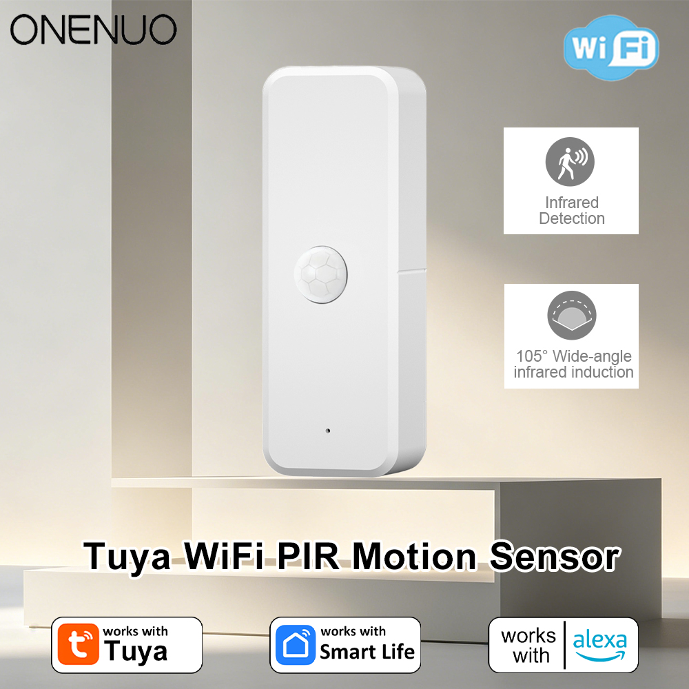 New Tuya WiFi PIR Motion Detec - Home Security With Alarm review and price
