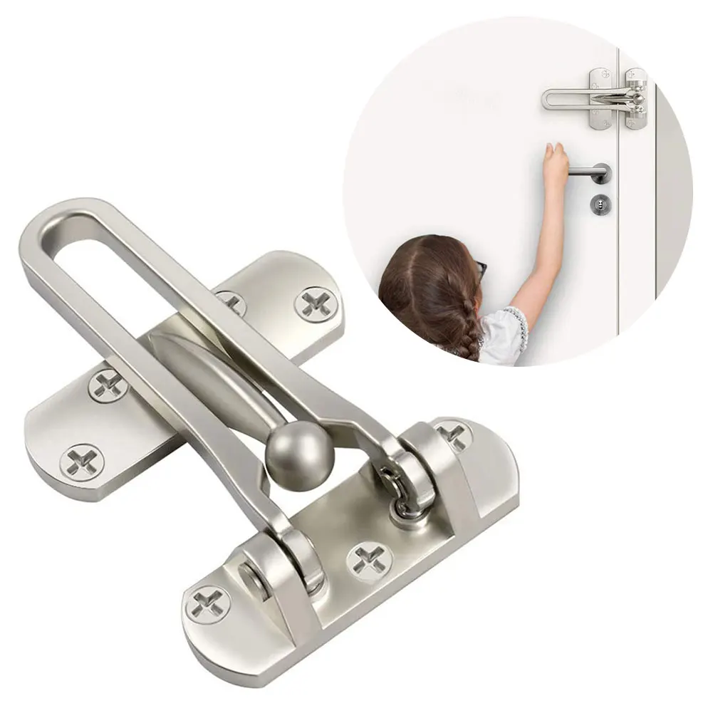 Durable Stainless Steel Anti-T - Door Chain Guard review and price