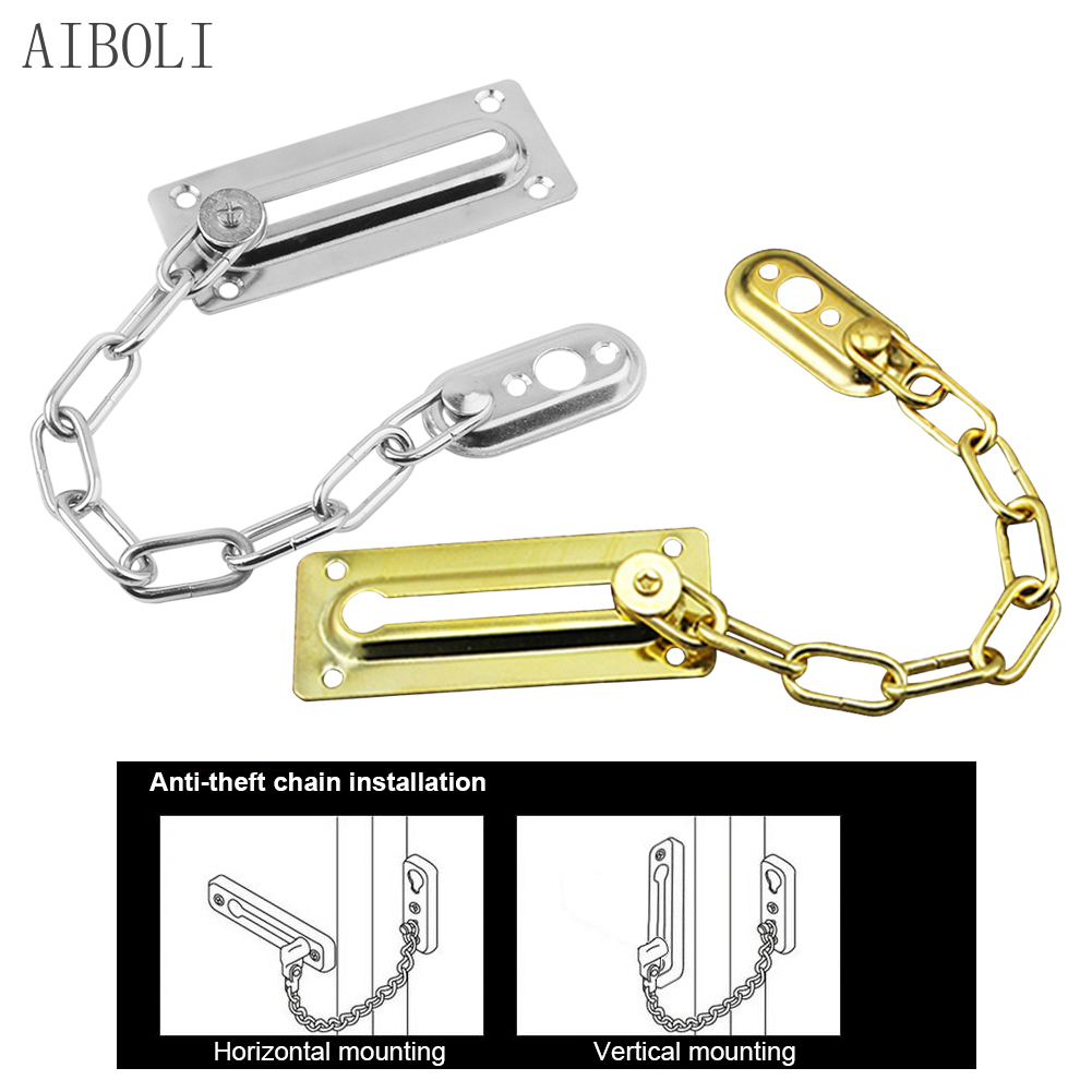Stainless Steel Door Safety Lo - Door Chain Guard review and price