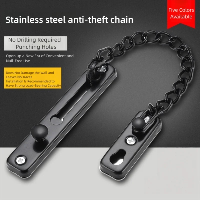 Polished Heavy-Duty Stainless  - Door Chain Guard review and price