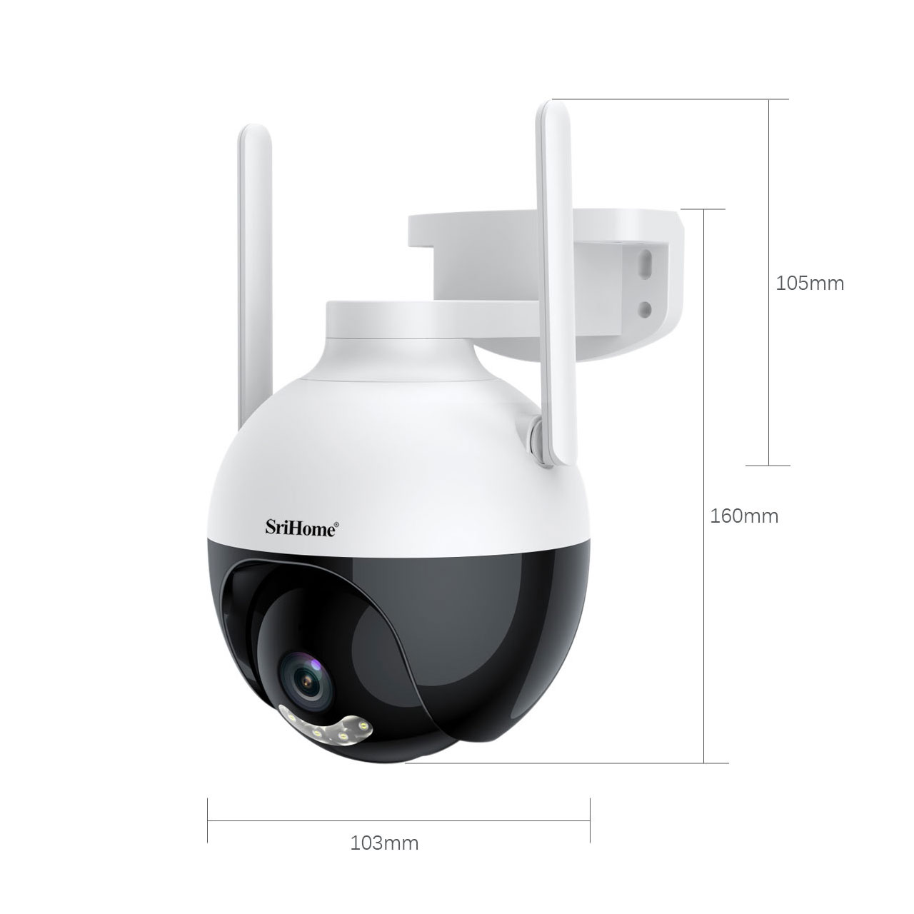 Srihome SH045 2MP 1080P Full C - Home Security Land review and price