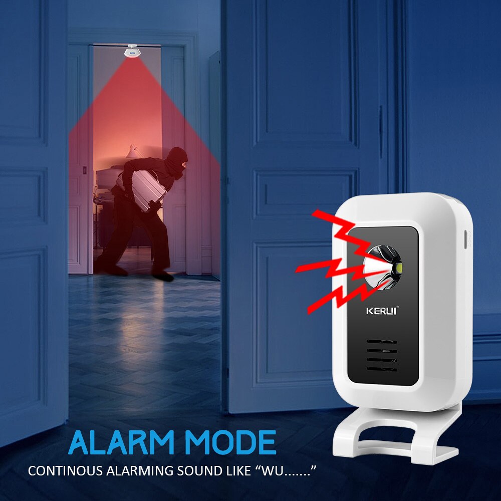 KERUI M7 Welcome Motion Sensor - Home Security Beams review and price
