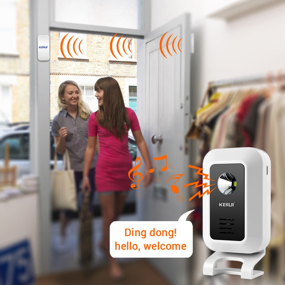 KERUI M7 Welcome Motion Sensor - Home Security Beams review and price