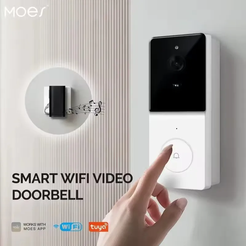 Moes WIFI Video Doorbell Camer - Home Security Doorbell Camera review and price