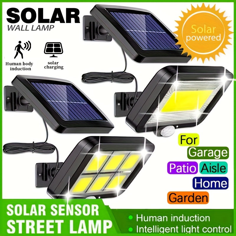 LED Solar Split Wall Lamp Outd - Home Security Beams review and price