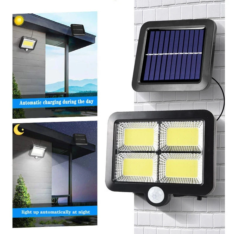 LED Solar Split Wall Lamp Outd - Home Security Beams review and price