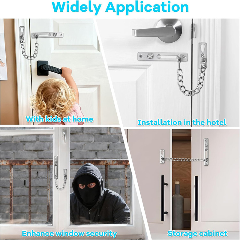 Stainless Steel Door Chain Loc - Door Chain Guard review and price