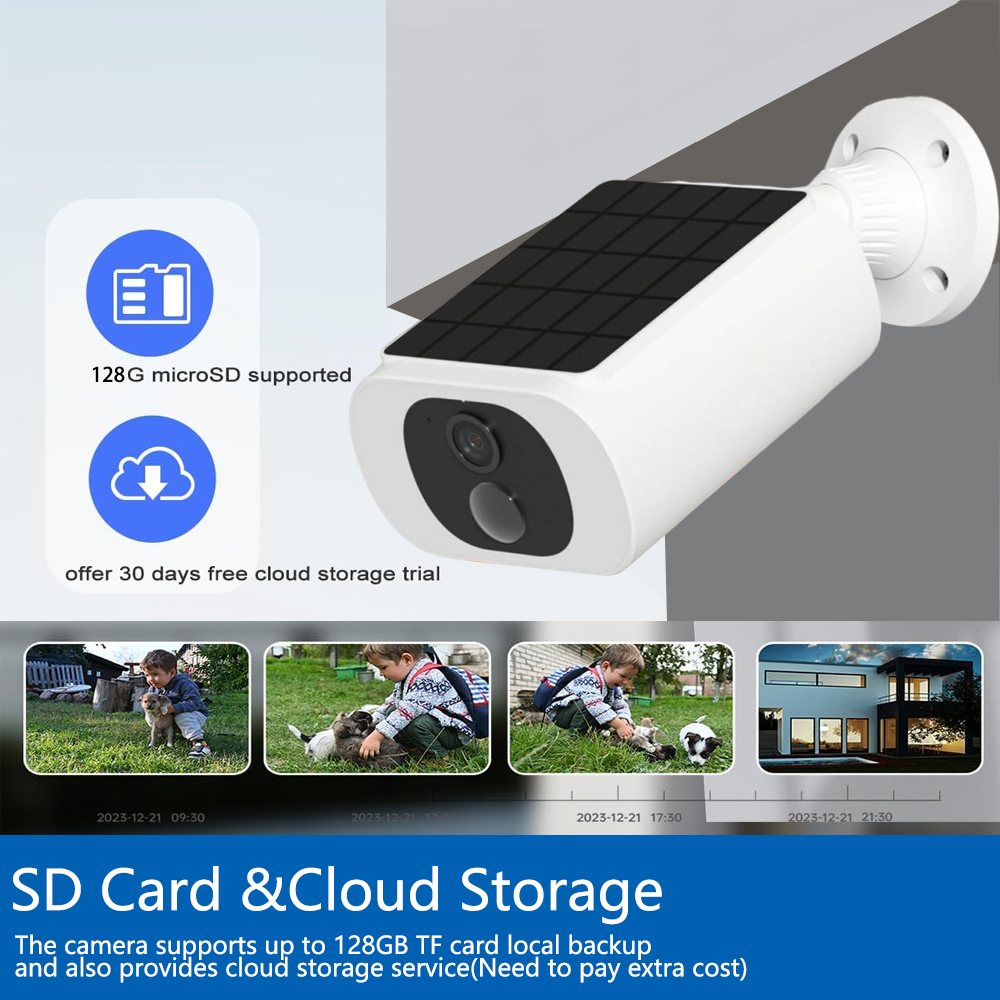 Tuya 5MP Solar Security Camera - Home Security Bell review and price