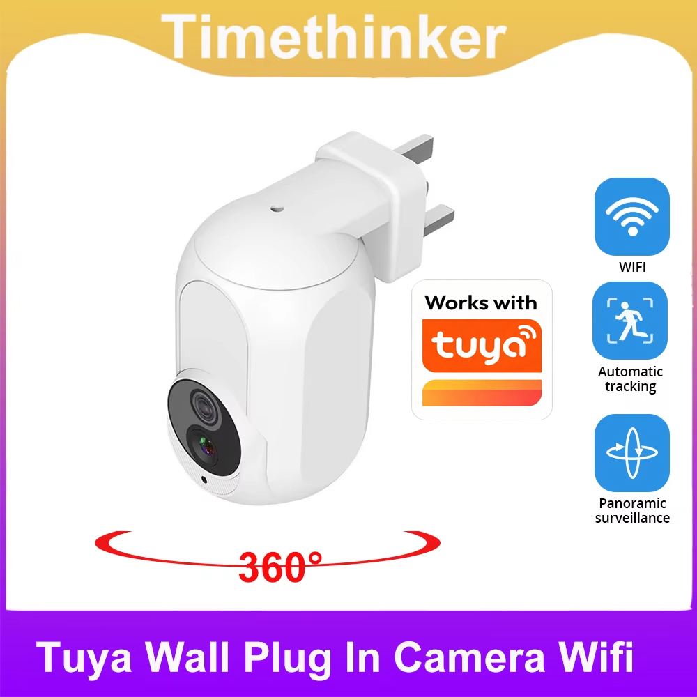 Tuya Wall Plug In Camera Wifi  - Home Security Beams review and price