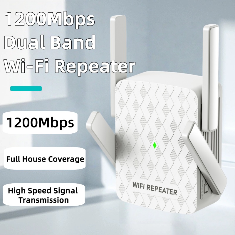 1200Mbps 5Ghz WiFi Repeater Du - Home Security Bundle review and price