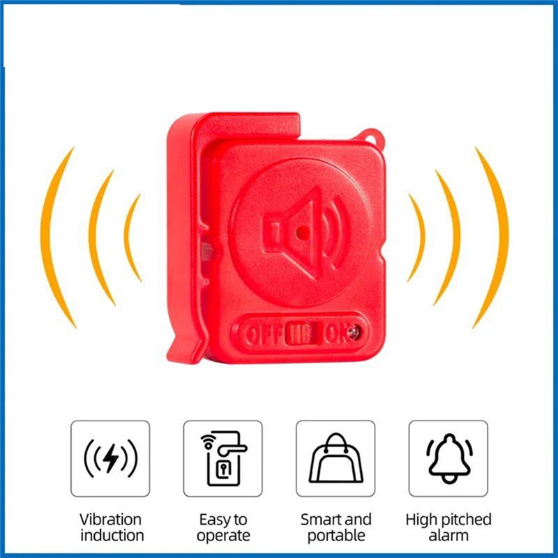 Vibration Alarm Sensors 120Db  - Home Security With Alarm review and price