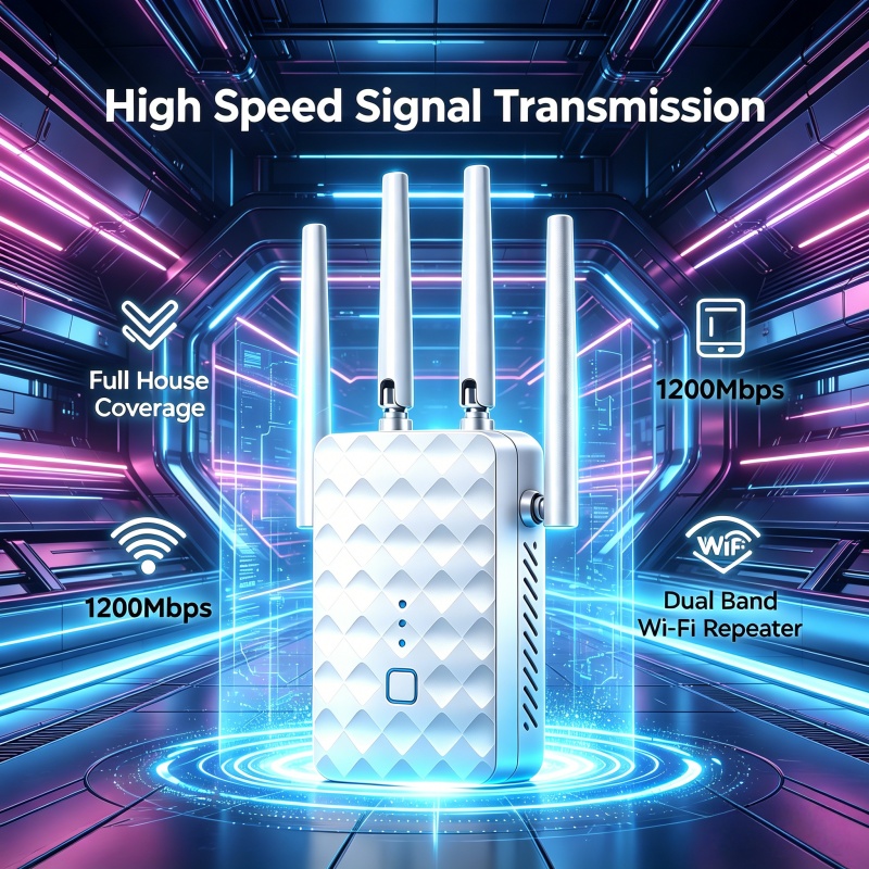 1200Mbps WiFi Repeater Wireles - Home Security Bundle review and price