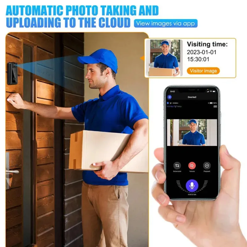DurableNew Doorbell With Camer - Home Security Bundle review and price